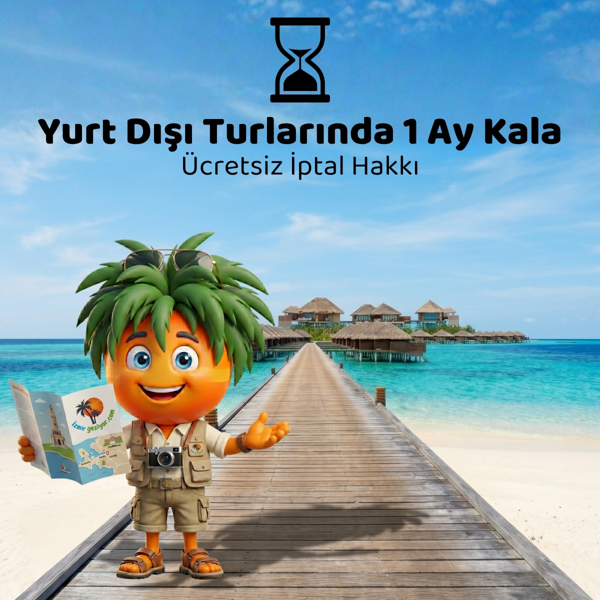Tüm Turlarda 1 Ay Kala Ücretsiz İptal