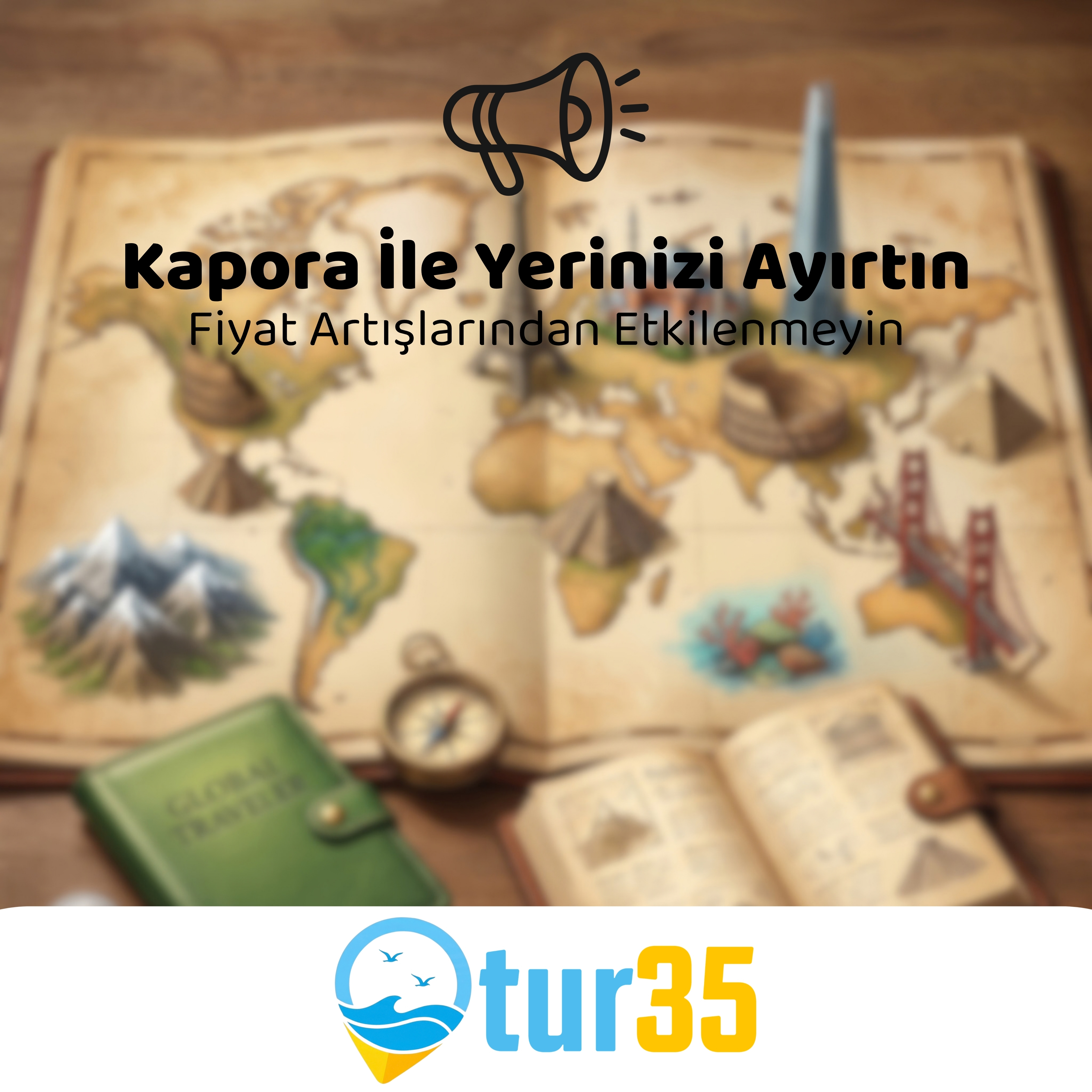 Kapora İle Yerinizi Ayırtın