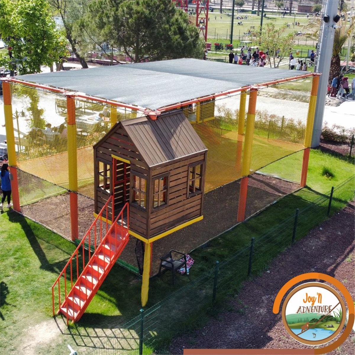 Joy’n Adventure Ters Ev Giriş Ve Hamburger Menü Seçenekli Sınırsız Eğlence 