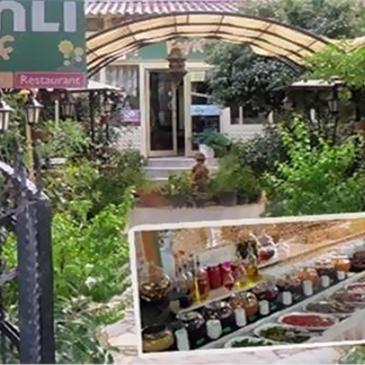 Seferihisar yolu Güzelbahçe Çamlı Keyif'te enfes lezzetler eşliğinde sınırsız serpme kahvaltı