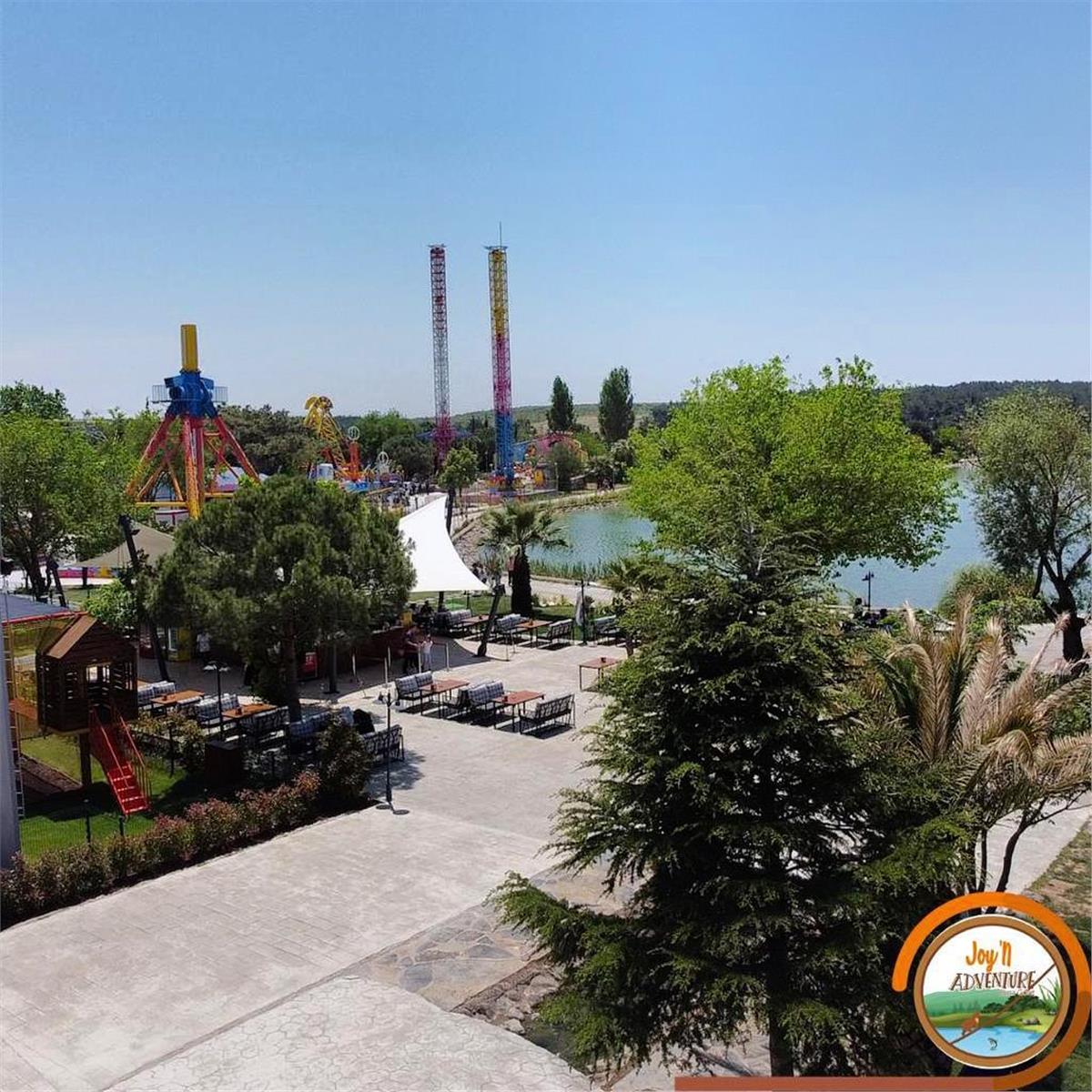 Joy’n Adventure Ters Ev Giriş Ve Hamburger Menü Seçenekli Sınırsız Eğlence 