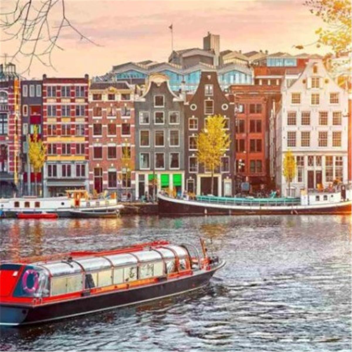 İzmir'den Uçak İle Hareketli 3 Gece 4 Gün Konaklamalı Amsterdam Turu