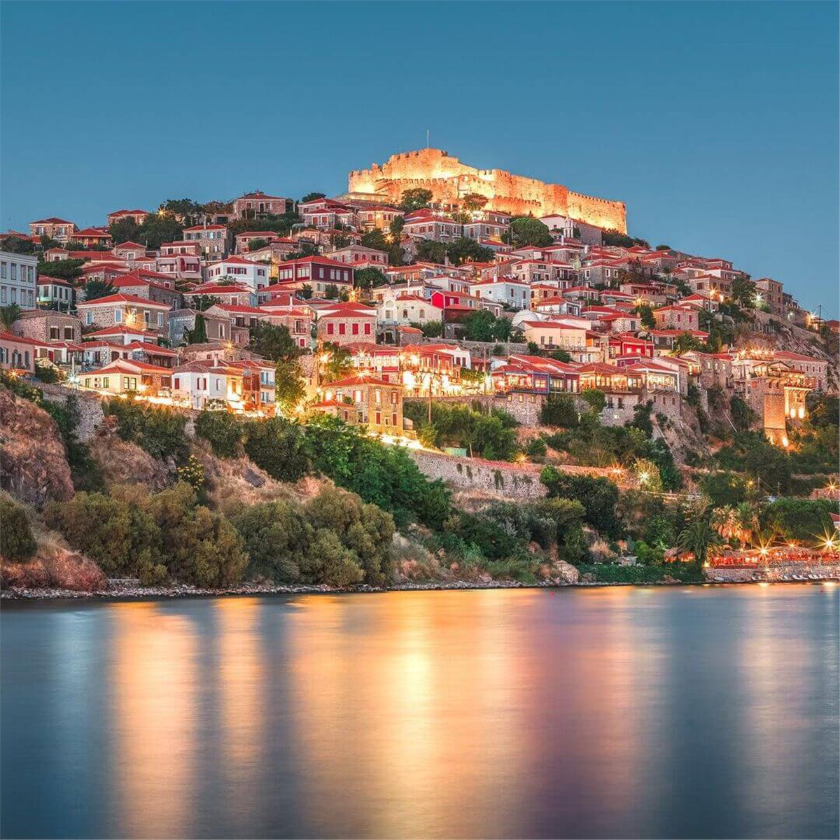 İzmir'den Servis Dahil Dikili Çıkışlı 2 Gece 3 Gün Konaklamalı Midilli Adası Turu. Üstelik Yunan Tavernası Dahil.