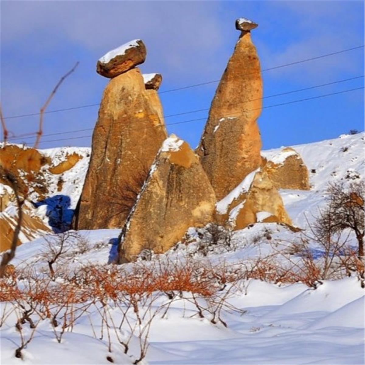 İzmir'den Otobüs İle Çıkışlı 2 Gece 3 Gün 5 Yıldız Konaklamalı Kapadokya, Kayseri ve Erciyes Kayak Merkezi Turu.