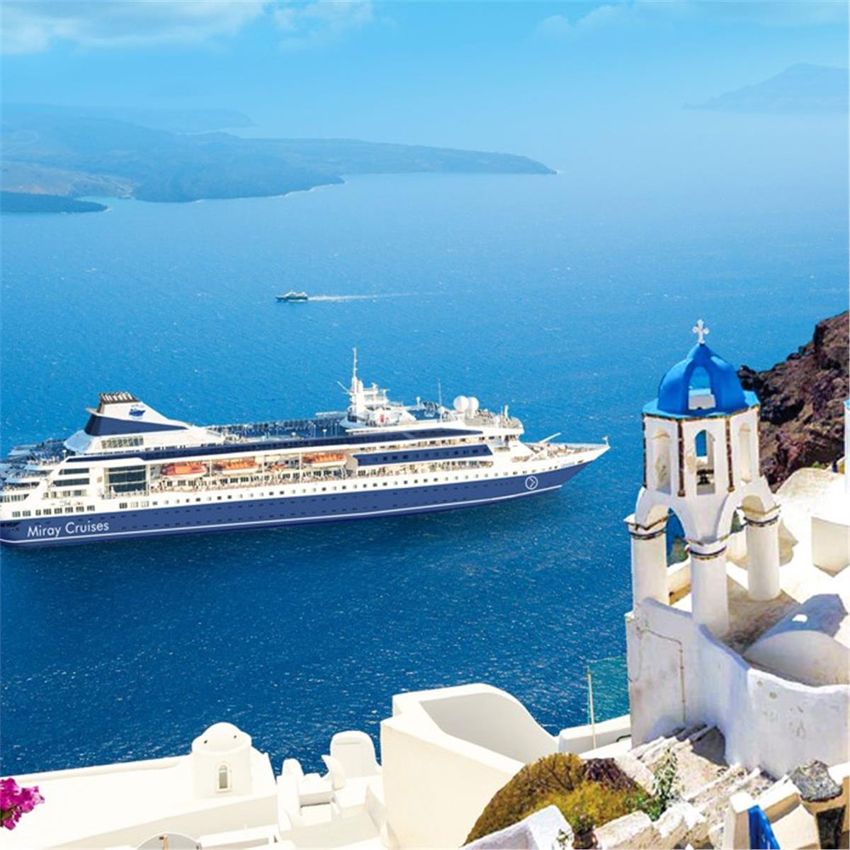 Gemini İle Kuşadası Kalkışlı 4 Gece 5 Gün Konaklamalı Patmos, Atina, Mikonos, Santorini, Rodos ile Yunan Adaları Turu