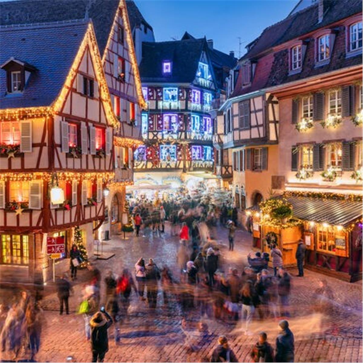 İzmir Uçak Kalkışlı 3 Gece 4 Gün Konaklamalı Işıl Işıl Noel Pazarları Almanya Fransa Turu