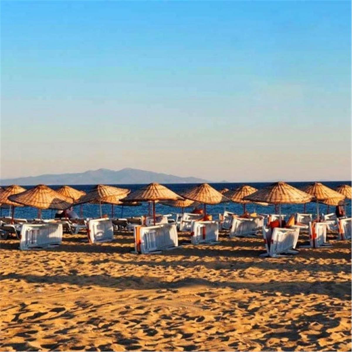 İzmir'den Otobüslü Günübirlik Cunda Adası, Sarımsaklı Plajı ve Aşıklar Şelalesi. Üstelik Sarımsaklı Plajında Yüzme Molalı