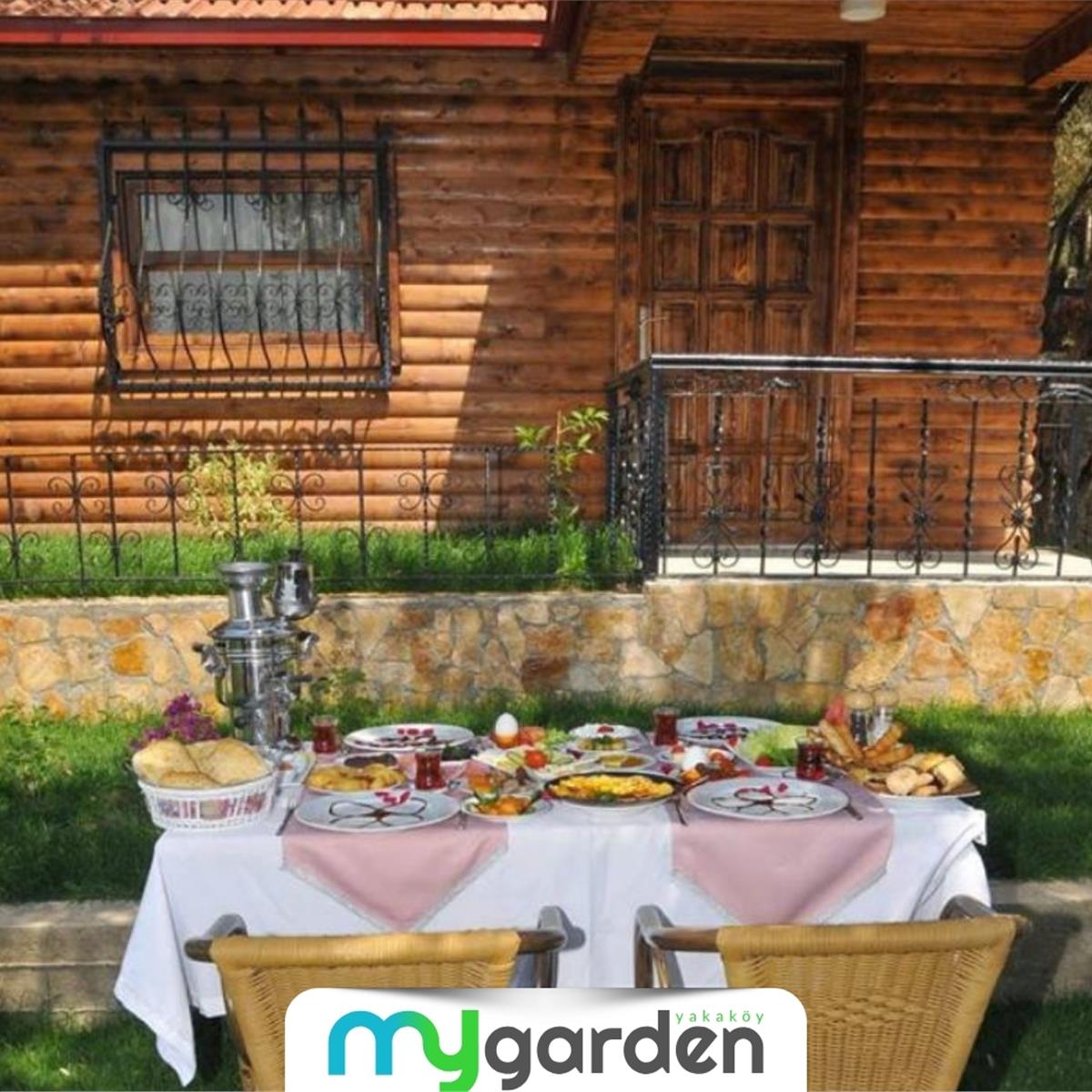 Çiçekliköy My Garden Butik Otel Bungalow Evde Çift Kişi Kahvaltı Dahil Konaklama