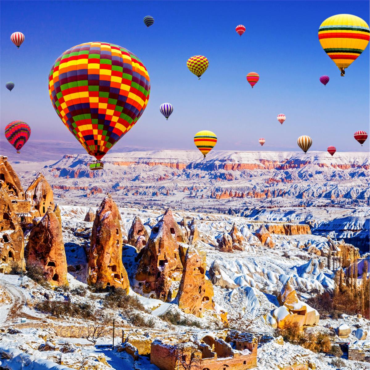 İzmir'den Uçaklı Ramazan Bayramı Özel 3 Gece 4 Gün Konaklamalı Kapadokya Erciyes Turu