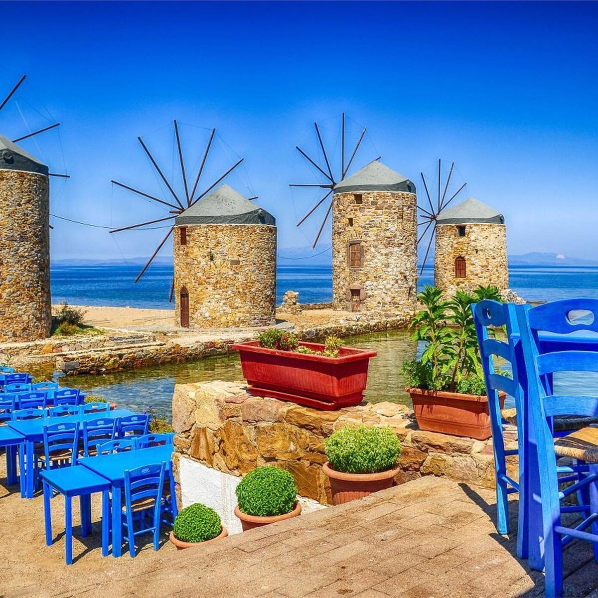 İzmir Çeşme Feribot Kalkışlı 1 Gece 2 Gün Konaklamalı Sakız Adası Turu