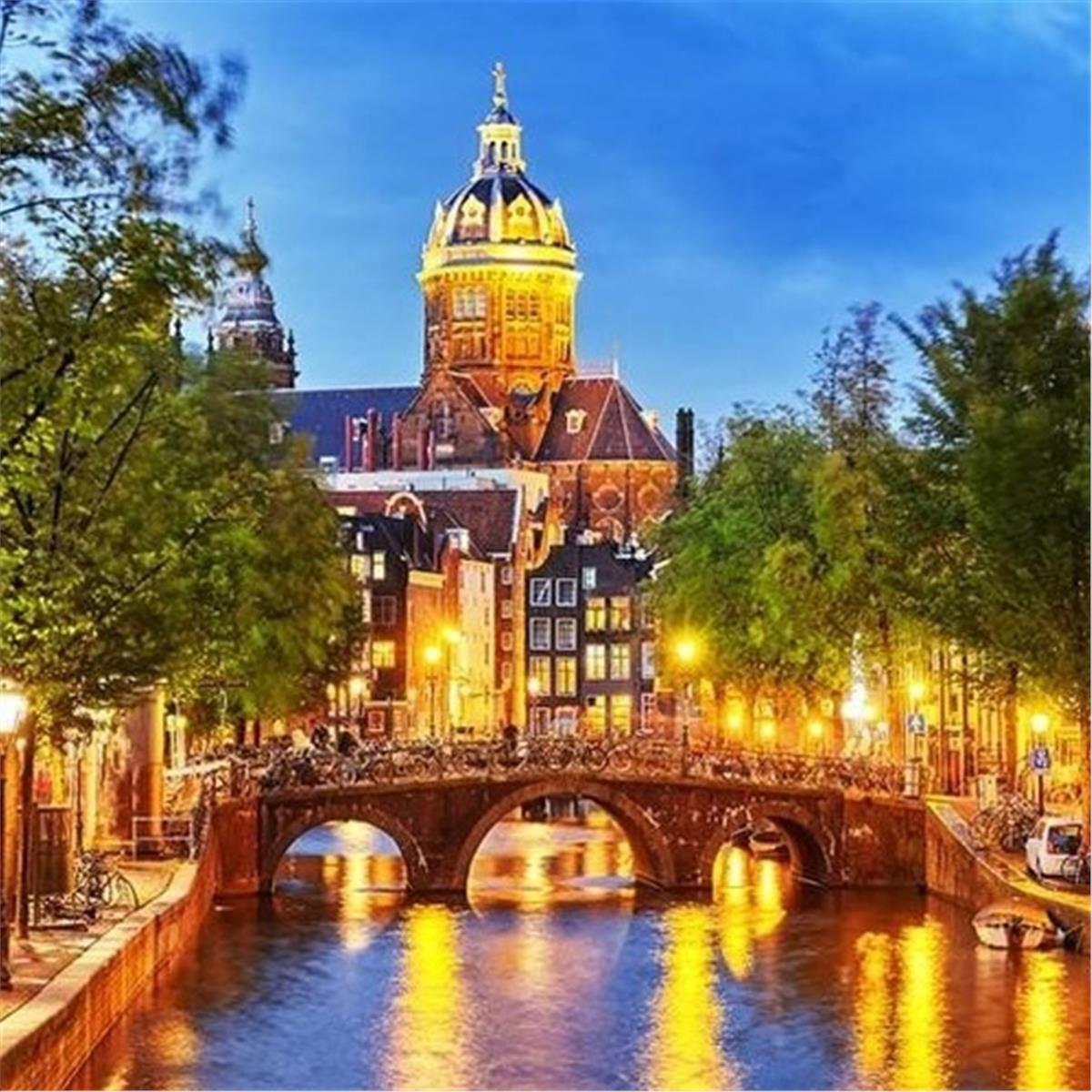 İzmir Uçak Kalkışlı 3 Gece 4 Gün Konaklamalı Amsterdam Kanal Turu Ve Grand Hollanda Turu Dahil Amsterdam Turu