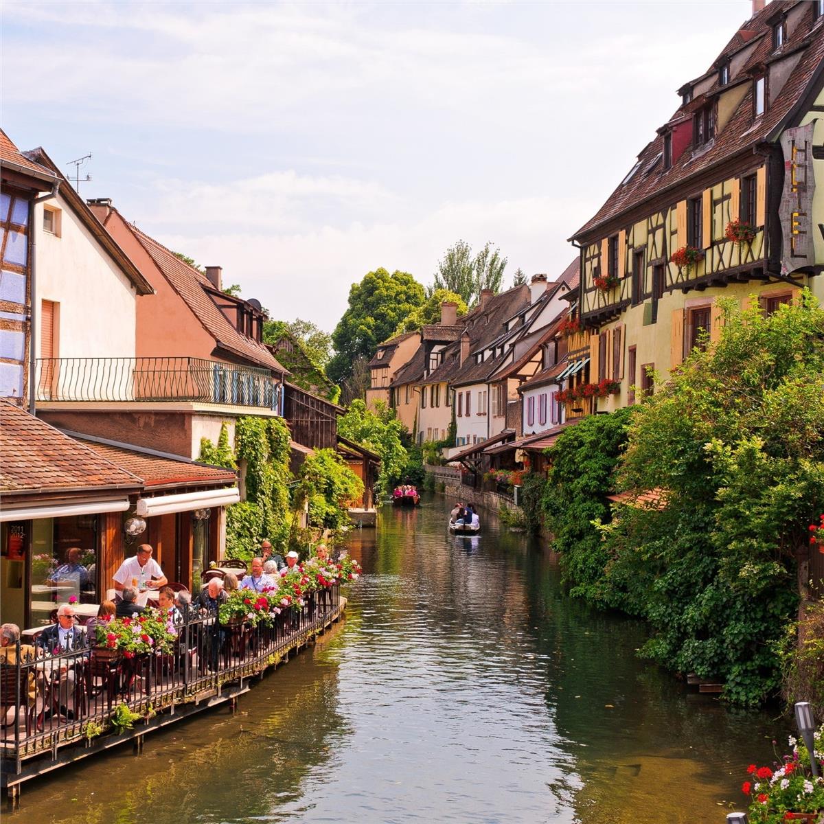 İzmir'den Uçak İle Hareketli 4 Gece 5 Gün Konaklamalı Alsace Colmar ve Tren ile Alp Dağları Turu Rotası