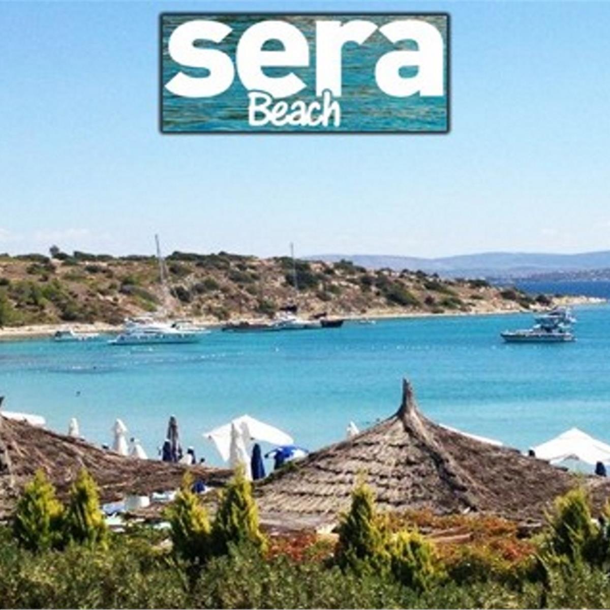 Çeşme Sera Beach Girişi, Şezlong, Şemsiye ve İçecek
