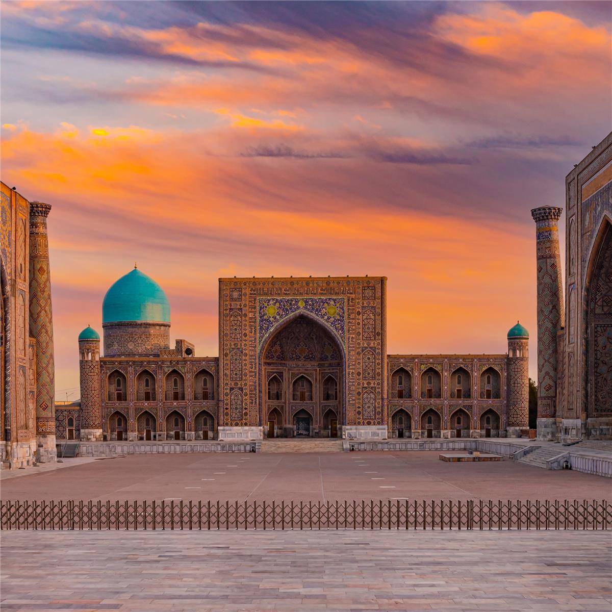 İzmir'den Uçaklı İle Çıkışı 7 Gece 8 Gün Konaklamalı Özbekistan & Kazakistan Turu Rotası