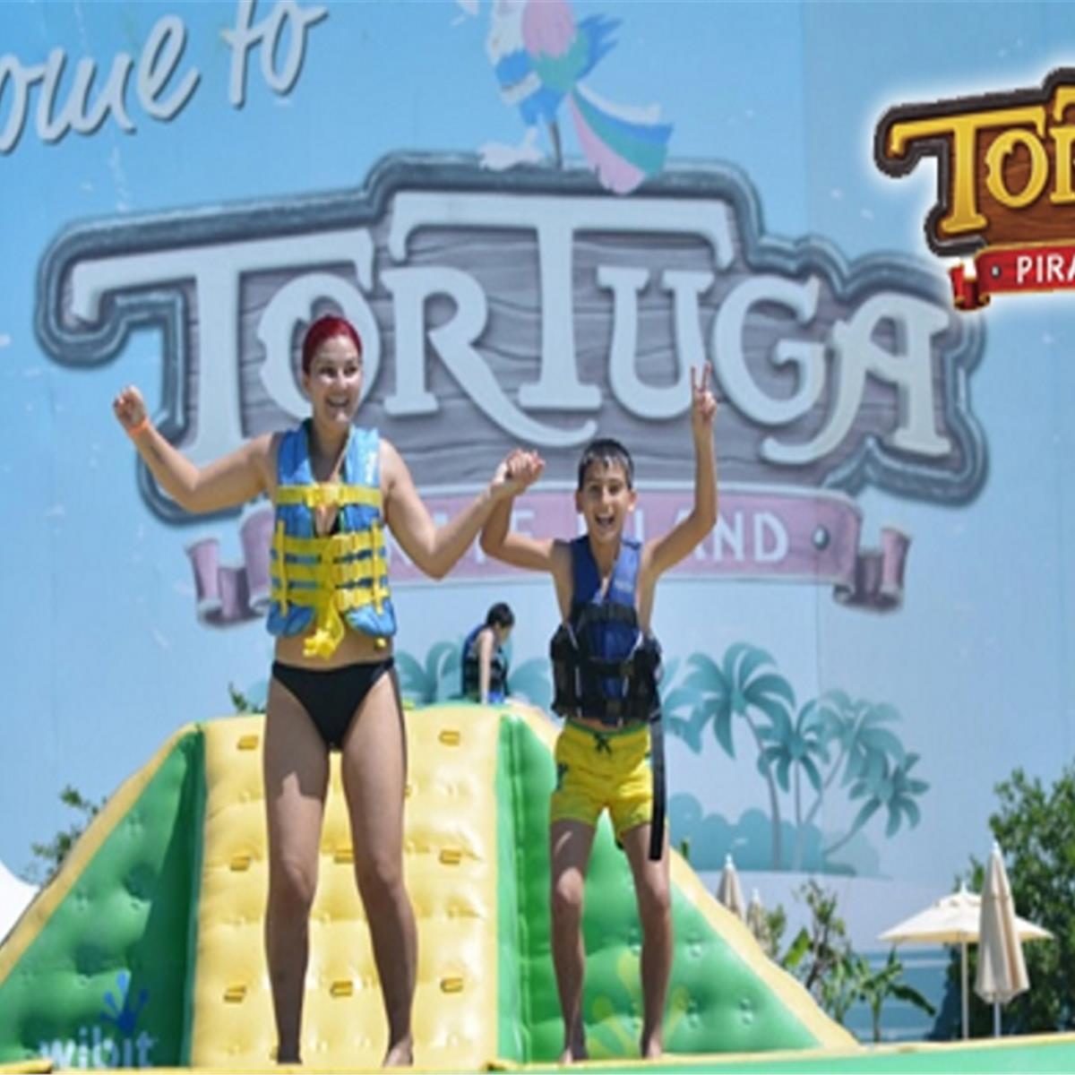 Kuşadası TorTuga Pirate Island Theme & Aquapark’ta Tüm Gün Havuz, Aquapark ve Ha