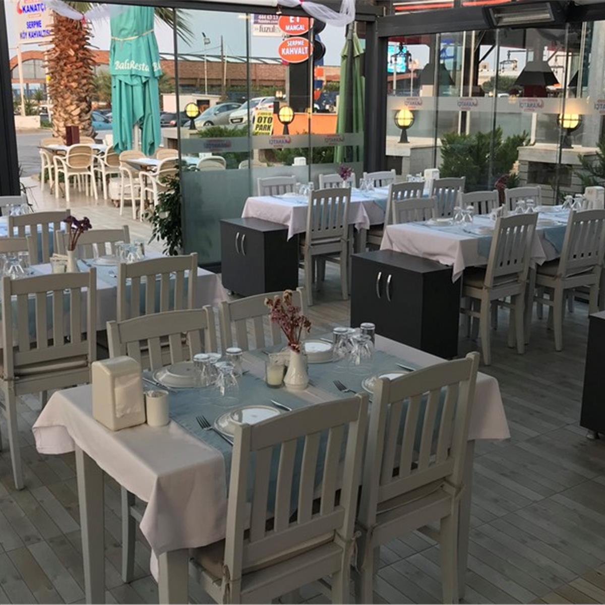 Güzelbahçe Kanatçı Restaurant Sınırsız Meze Eşliğinde İçeceğini Getir Menü