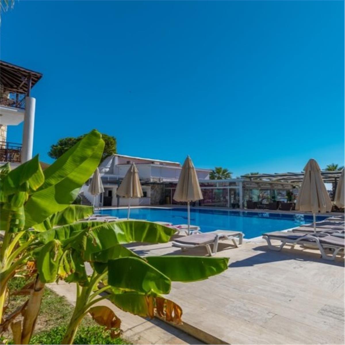 İzmir'den Otobüslü 3 Gece 4 Gün Bodrum Tatili Ayaz Aqua Beach Hotel Konaklama