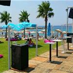 Foça Bueno Beach Club Şezlong ve Şemsiye Dahil Tüm Gün Beach Girişi