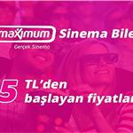 İstanbul, Ankara, İzmir Hariç Tüm Cinemaximum'larda İndirimli Sinema Biletleri 11 TL'den Başlayan Fiyatlarla!