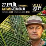 27 Eylül Ayhan Sicimoğlu SoldOut Performance Hall Konser Bileti