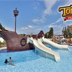 Kuşadası TorTuga Pirate Island Theme & Aquapark’ta Tüm Gün Havuz, Aquapark ve Ha