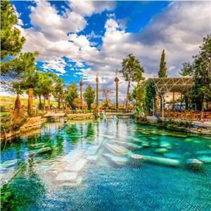 İzmir Çıkışlı Günübirlik Pamukkale  Travertenler, Hierapolis Antik Kenti, Karahayıt Turu