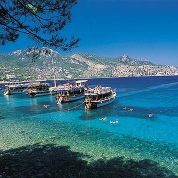 Marmaris Tekne Turu Ulaşım, Öğle Yemeği ve Sınırsız İçecek Dahil