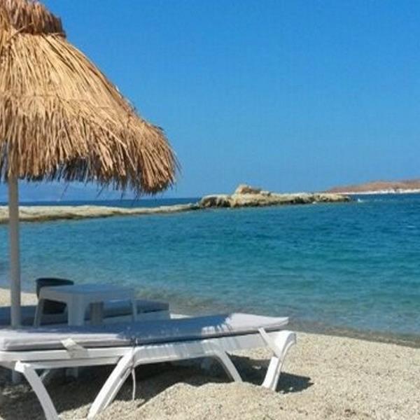 Foça Bueno Beach Club Şezlong ve Şemsiye Dahil Tüm Gün Beach Girişi