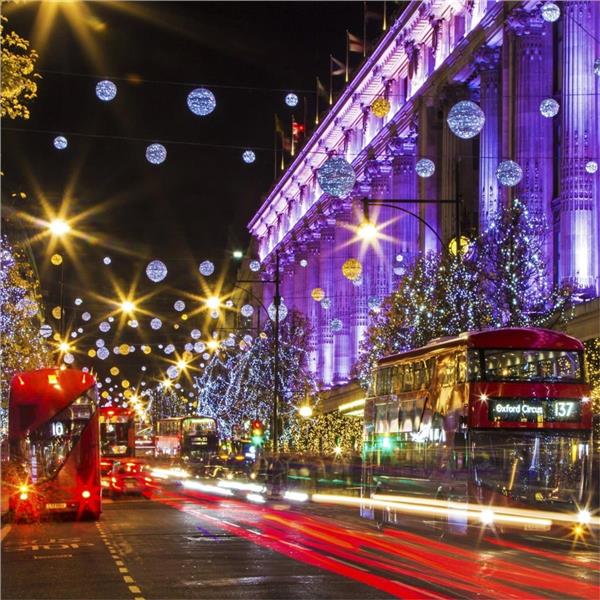 İzmir'den Uçaklı 3 Gece 4 Gün Konaklamalı Noel Zamanı Londra & Cotswolds Kasabaları ve Noel Pazarları