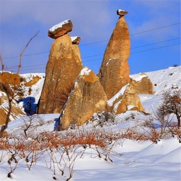 İzmir'den Otobüs İle Çıkışlı 2 Gece 3 Gün 5 Yıldız Konaklamalı Kapadokya, Kayseri ve Erciyes Kayak Merkezi Turu.