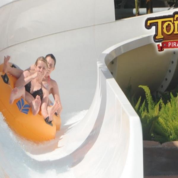 Kuşadası TorTuga Pirate Island Theme & Aquapark’ta Tüm Gün Havuz, Aquapark ve Ha