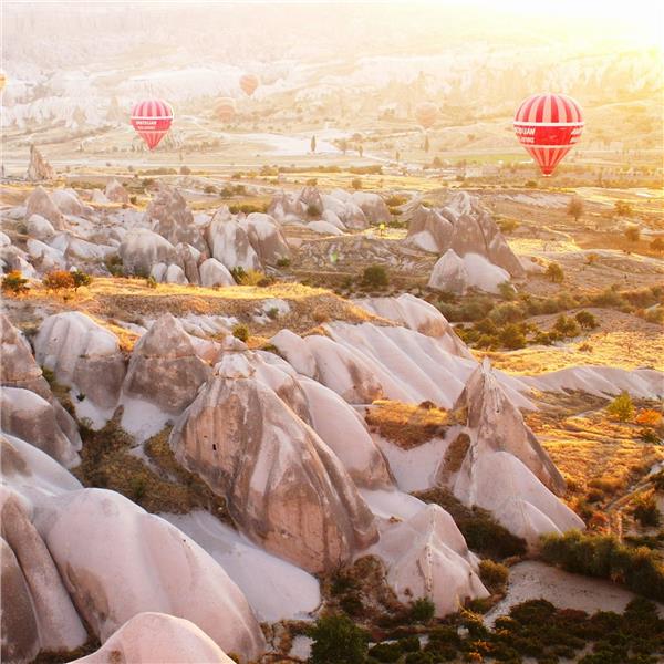 İzmir'den Uçak İle Nevşehir'e Hareketli 3 Gece 4 Gün 5* Dinler Hotels Konaklamalı Kapadokya ve Kayseri Turu