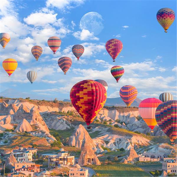 İzmir Çıkışlı 1 gece 2 gün 5 yıldızlı Ramada By Wyndam Otel'de Konaklamalı Yılbaşı Özel Kapadokya Turu. Üstelik  Sınırsız İçecekli Yılbaşı Gala yemekli Türk Gecesi Seçenekli