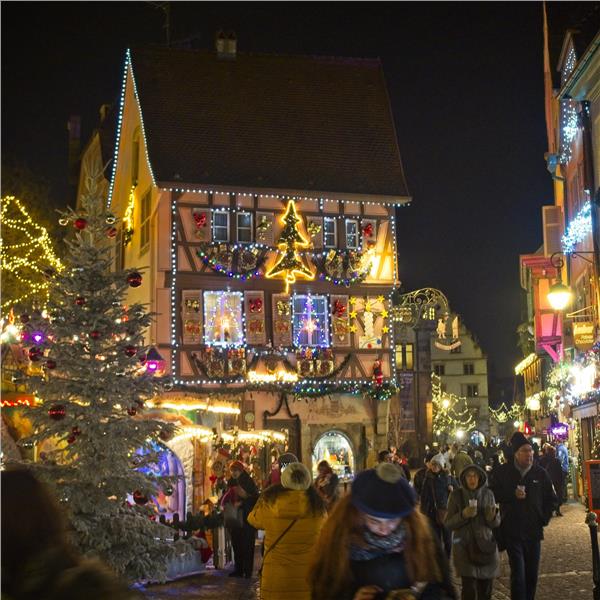 İzmir'den Uçaklı 3 Gece 4 Gün Konaklamalı Noel Zamanı Alsace & Colmar Masalsı Kentler Turu