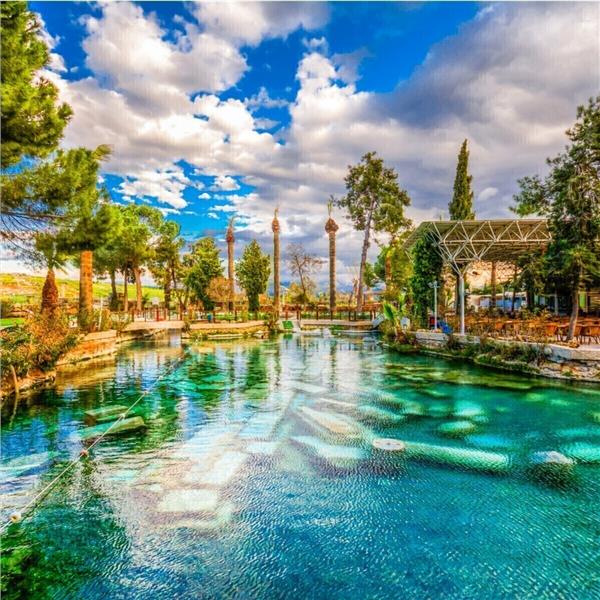 İzmir Çıkışlı Günübirlik Pamukkale  Travertenler, Hierapolis Antik Kenti, Karahayıt Turu