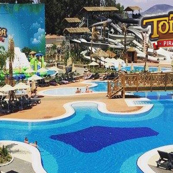 Kuşadası TorTuga Pirate Island Theme & Aquapark’ta Tüm Gün Havuz, Aquapark ve Ha