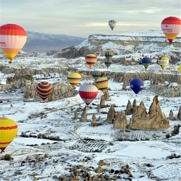 İzmir Çıkışlı Yılbaşı Özel 1 gece 2 gün 5* The Signature Cappadocia Otel & Spa Hotel Konaklamalı Kapadokya Turu Üstelik Geleneksel Türk Gecesi Gala Yemeği Seçenekli