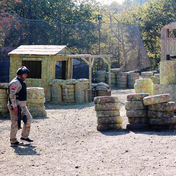 Homeros Adventure Doğa Sporları Merkezi’nde Paintball