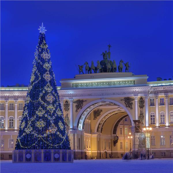 6 Gece 7 Gün Konaklamalı Yılbaşı Özel Moskova ve St Petersburg İle Rusya Turu