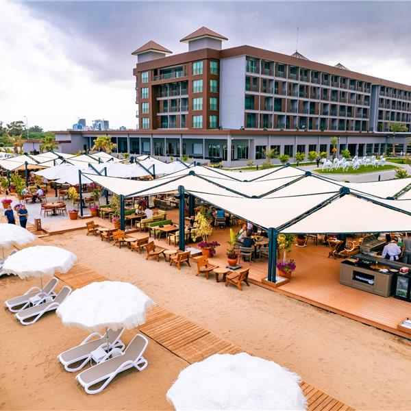 İzmir'den Uçak Biletleri Ve Transfer Dahil Kıbrıs İzmir'den Uçak İle Hareketli Kıbrıs The Arkın İskele Hotel Ultra Herşey Dahil Konaklama Seçenekleri