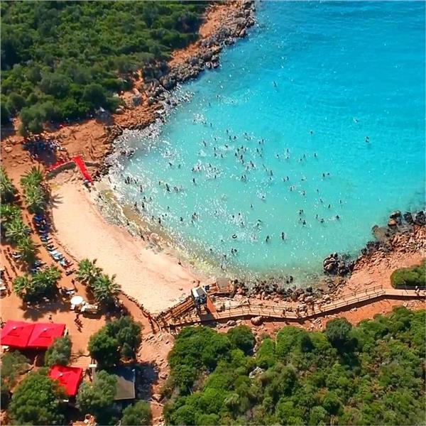 İzmir Çıkışlı 1 gece 2 gün Marmaris, Sedir Adası Kleopatra Plajı, Kız Kumu, Datça turu. Üstelik Tekne turu dahil.