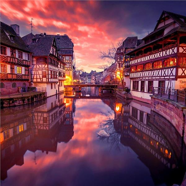 İzmir'den Uçak İle Hareketli 4 Gece 5 Gün Konaklamalı Alsace Colmar ve Tren ile Alp Dağları Turu Rotası