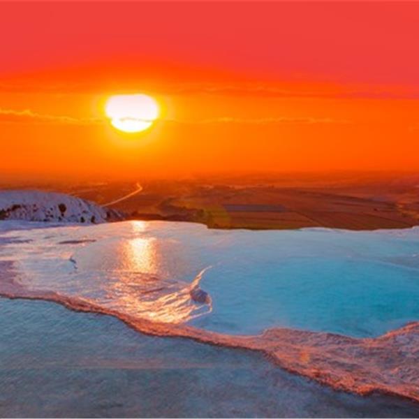 İzmir Çıkışlı 1 Gece 2 Gün Termal Otel Konaklamalı Pamukkale Buldan Turu