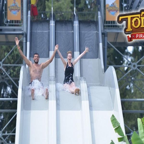 Kuşadası TorTuga Pirate Island Theme & Aquapark’ta Tüm Gün Havuz, Aquapark ve Ha