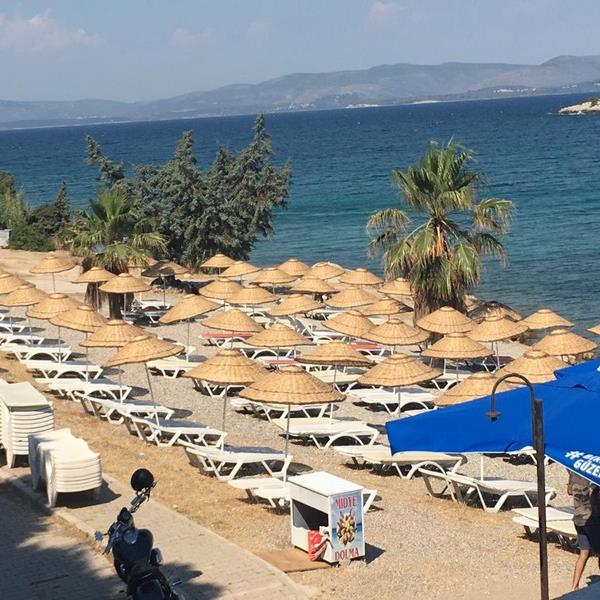 Çeşme Riva Del Mare Beach Şezlong, Şemsiye Gün Boyu Beach Kullanımı, İçecek ve Yemek Menü
